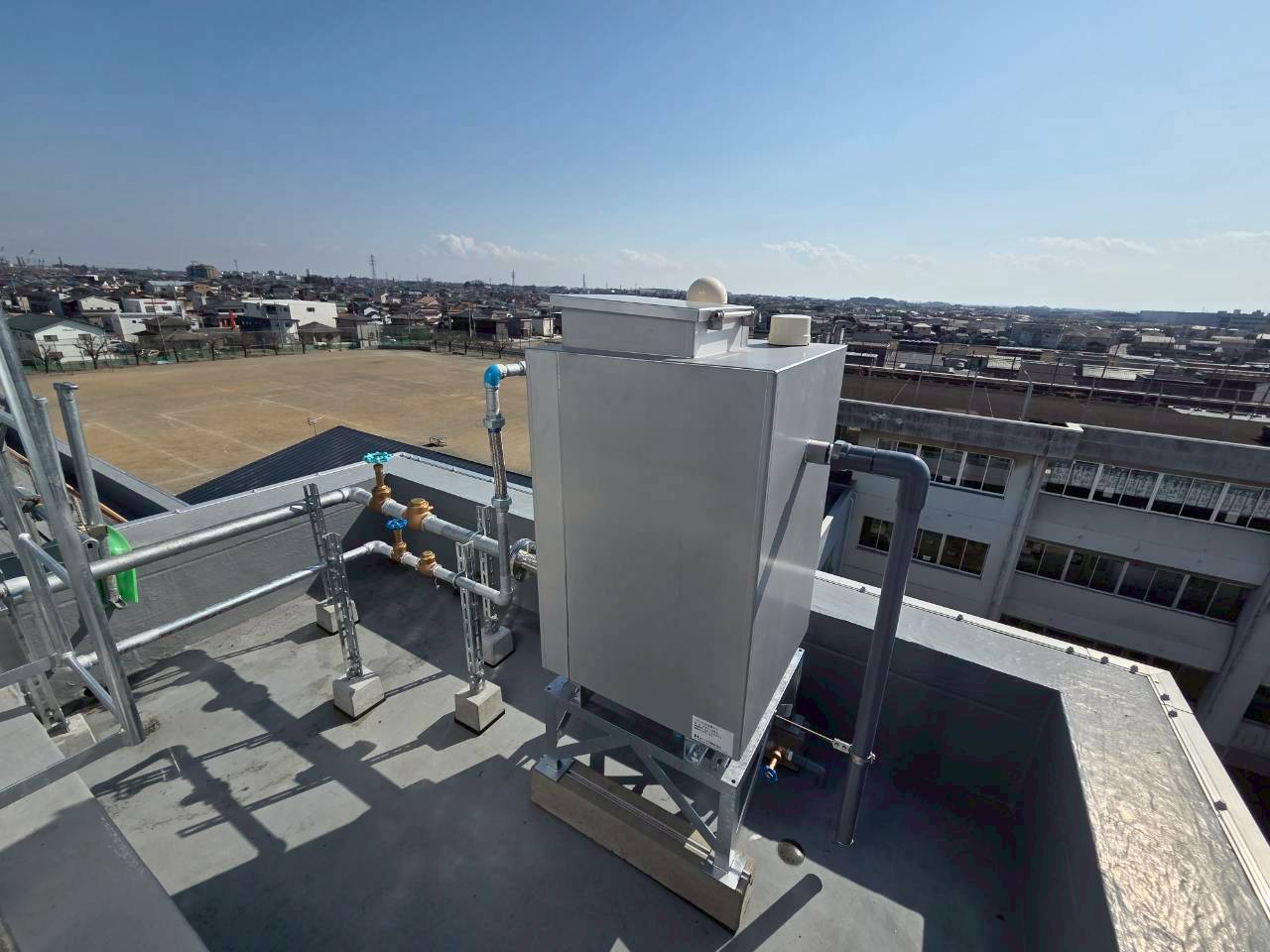 太田市立旭小学校 高架水槽ほか改修工事